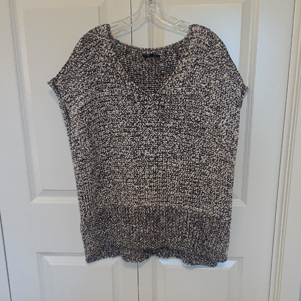 Lafayette 148 New York Marled Knit Top